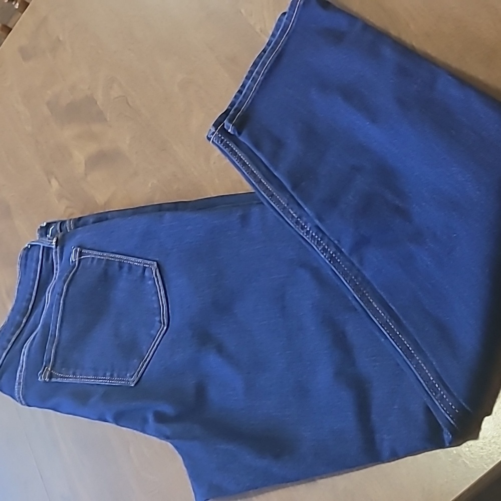 Old Navy High Rise Straight Leg Jeans Women's Size 14 Casual Denim - Picture 12 of 13